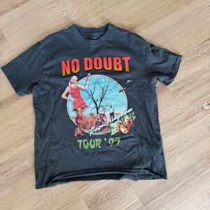 Abercrombie & Fitch Kids 'No Doubt Tour '97' Black Graphic Tee